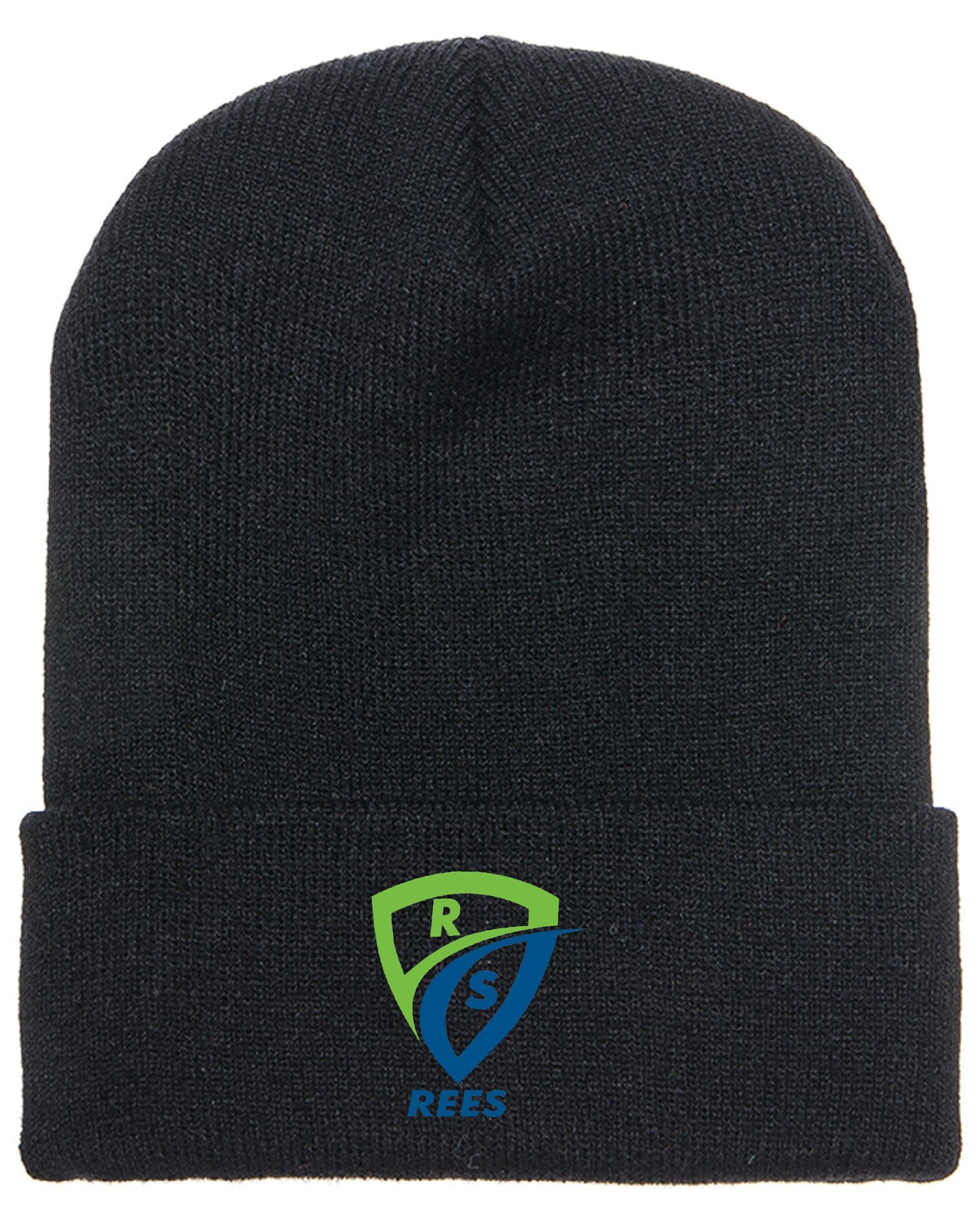 REES SCIENTIFIC LOGO ADULT CUFFED KNIT BEANIE