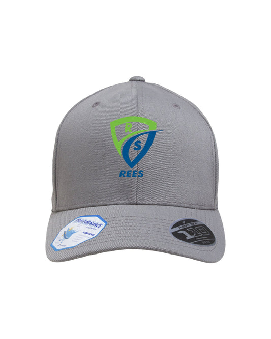 REES SCIENTIFIC LOGO FLEXFIT ADULT PRO-FORMANCE SOLID CAP