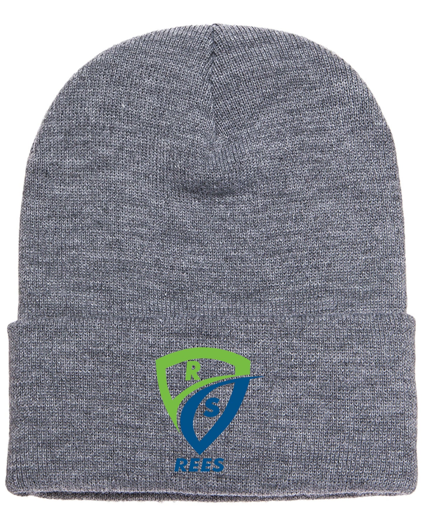 REES SCIENTIFIC LOGO ADULT CUFFED KNIT BEANIE