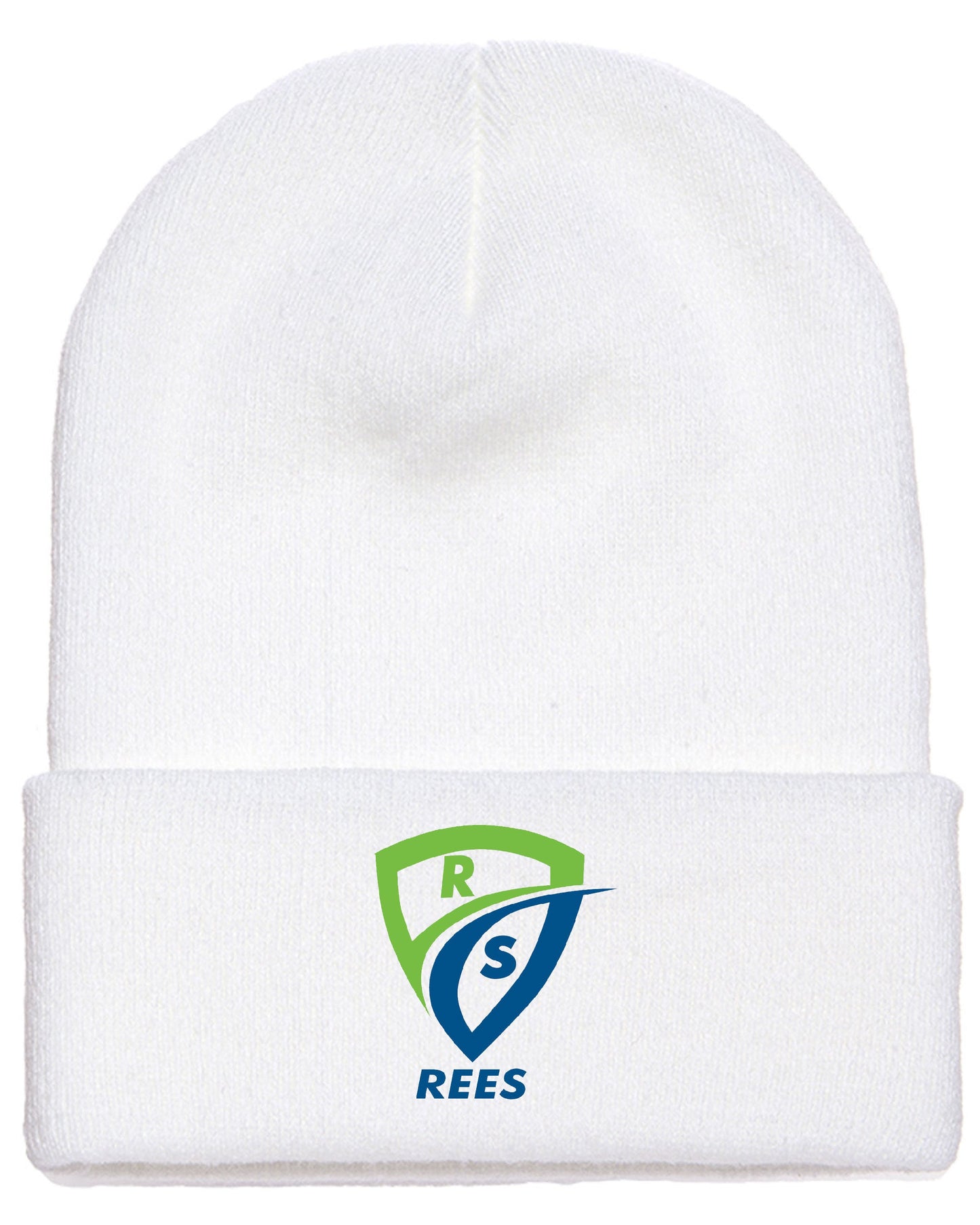 REES SCIENTIFIC LOGO ADULT CUFFED KNIT BEANIE