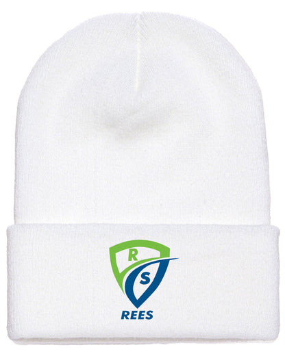 REES SCIENTIFIC LOGO ADULT CUFFED KNIT BEANIE