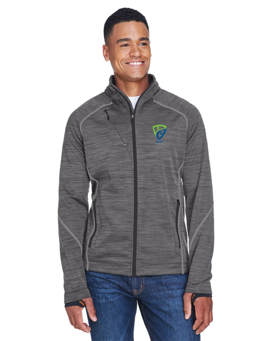 REES SCIENTIFIC LOGO NORTH END MEN'S FLUX  BONDED FLEECE JACKET