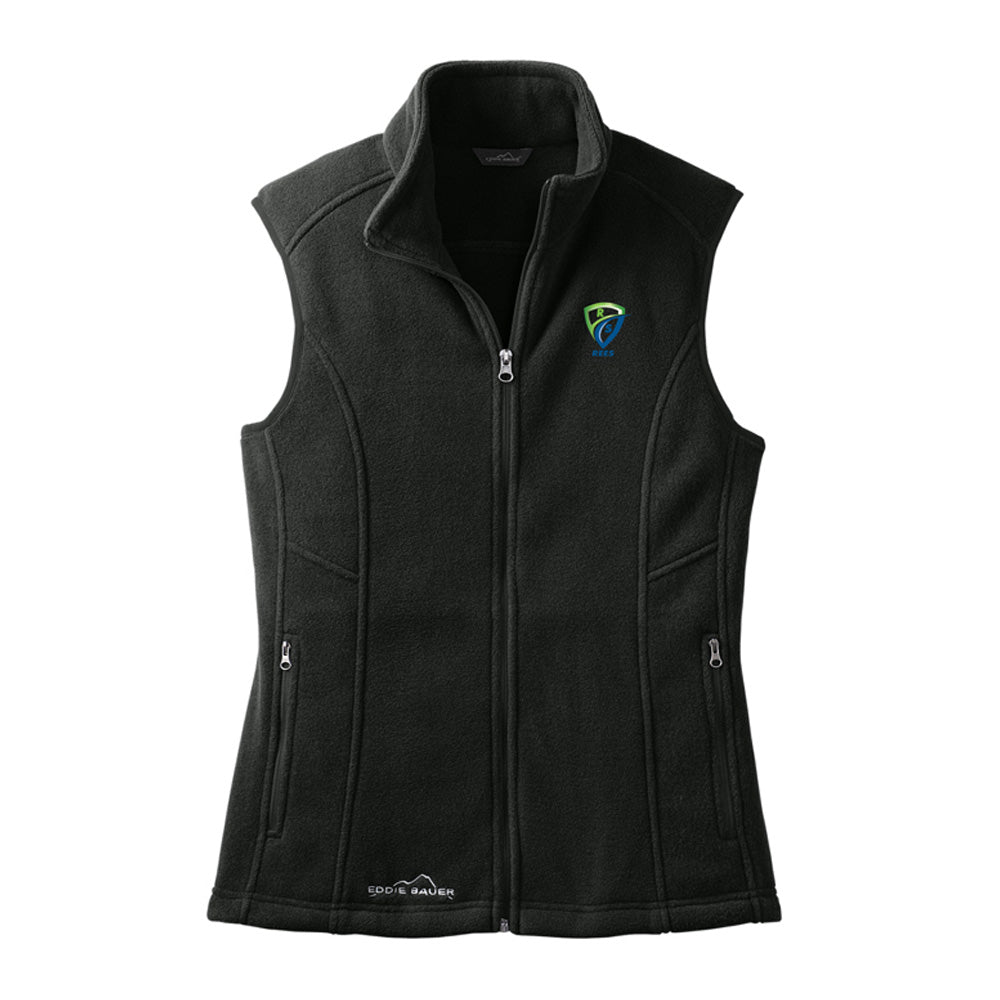 REES SCIENTIFIC LOGO Eddie Bauer - Ladies Fleece Vest