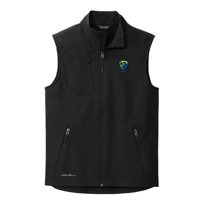 REES SCIENTIFIC LOGO Eddie Bauer Stretch Soft Shell Vest