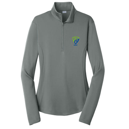 REES SCIENTIFIC LOGO LADIES COMPETITOR 1/4-ZIP PULLOVER