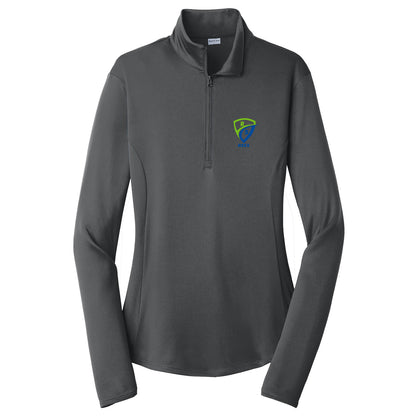 REES SCIENTIFIC LOGO LADIES COMPETITOR 1/4-ZIP PULLOVER