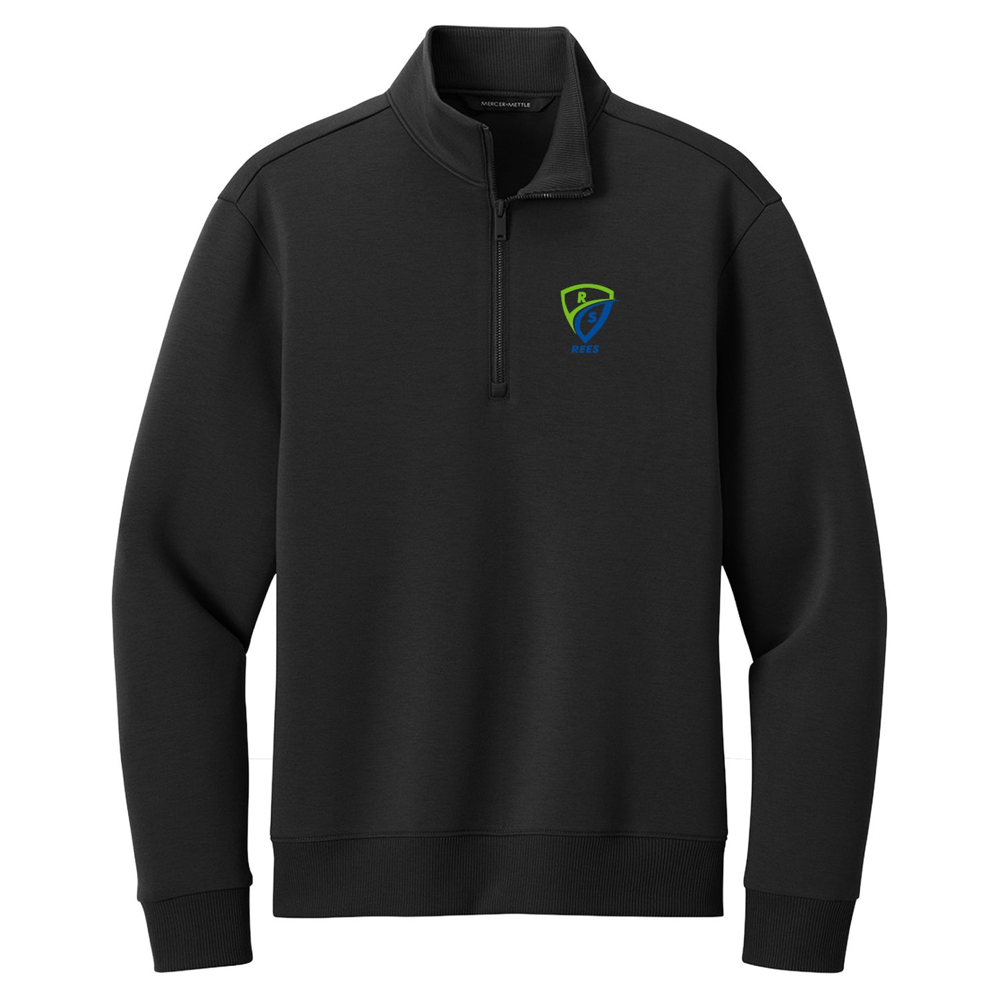 REES SCIENTIFIC LOGO MERCER+METTLE SOFT SPACER 1/4-ZIP